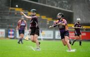 11 July 2009; Lorraine Ryan, Galway, in action against Una Leacy, Wexford. Gala Senior Camogie Championship, Group 2, Round 2, Wexford Park, Wexford. Picture credit: Matt Browne / SPORTSFILE