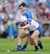 12 July 2009; Stephen Molumphy, Waterford, in action against Conor O'Mahony, Tipperary. GAA Hurling Munster Senior Championship Final, Tipperary v Waterford, Semple Stadium, Thurles, Co. Tipperary. Picture credit: Brendan Moran / SPORTSFILE