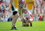 19 July 2009; Tyrone's Tommy McGuigan reacts to a missed goal chance in the first half. GAA Football Ulster Senior Championship Final, Tyrone v Antrim, St Tighearnach's Park, Clones, Co. Monaghan. Picture credit: Brian Lawless / SPORTSFILE
