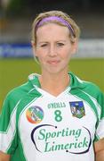 18 July 2009; Limerick captain Deirdre Fitzpatrick. Gala Senior Camogie Championship, Group 2, Round 3, Clare v Limerick, Cusack Park, Ennis, Co. Clare. Picture credit: Diarmuid Greene / SPORTSFILE