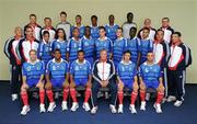 20 July 2009; The France team and officials. UEFA Under-19 Championship, Hotel Spartak, Mariupol, Ukraine. Picture credit: Brendan Moran / SPORTSFILE