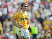 19 July 2009; Antrim's James Loughrey after defeat to Tyrone. GAA Football Ulster Senior Championship Final, Tyrone v Antrim, St Tighearnach's Park, Clones, Co. Monaghan. Picture credit: Brian Lawless / SPORTSFILE
