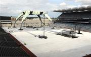 22 July 2009; A general view of Croke Park as preparations continue ahead of the upcoming U2 360 Tour Concerts. Croke Park, Dublin. Picture credit: David Maher / SPORTSFILE