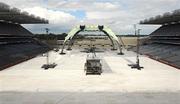 22 July 2009; A general view of Croke Park as preparations continue ahead of the upcoming U2 360 Tour Concerts. Croke Park, Dublin. Picture credit: David Maher / SPORTSFILE