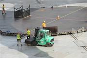 22 July 2009; A general view of Croke Park as preparations continue ahead of the upcoming U2 360 Tour Concerts. Croke Park, Dublin. Picture credit: David Maher / SPORTSFILE