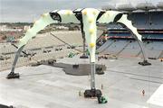 22 July 2009; A general view of Croke Park as preparations continue ahead of the upcoming U2 360 Tour Concerts. Croke Park, Dublin. Picture credit: David Maher / SPORTSFILE