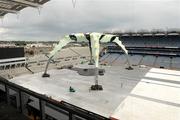 22 July 2009; A general view of Croke Park as preparations continue ahead of the upcoming U2 360 Tour Concerts. Croke Park, Dublin. Picture credit: David Maher / SPORTSFILE
