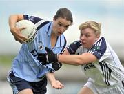 19 July 2009; Ainead Ahern, Dublin, in action against Donna Berry, Kildare. TG4 Ladies Football Leinster Senior Championship Final, Dublin v Kildare, Dr. Cullen Park, Carlow. Picture credit: Pat Murphy / SPORTSFILE