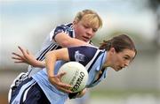 19 July 2009; Ainead Ahern, Dublin, in action against Donna Berry, Kildare. TG4 Ladies Football Leinster Senior Championship Final, Dublin v Kildare, Dr. Cullen Park, Carlow. Picture credit: Pat Murphy / SPORTSFILE
