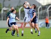19 July 2009; Brianne Leahy, Kildare, in action against Lyndsey Peat and Kim Flood, left, Dublin. TG4 Ladies Football Leinster Senior Championship Final, Dublin v Kildare, Dr. Cullen Park, Carlow. Picture credit: Pat Murphy / SPORTSFILE