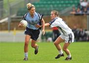 19 July 2009; Amy McGuinness, Dublin, in action against Brianne Leahy, Kildare. TG4 Ladies Football Leinster Senior Championship Final, Dublin v Kildare, Dr. Cullen Park, Carlow. Picture credit: Pat Murphy / SPORTSFILE