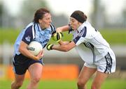 19 July 2009; Lyndsey Peat, Dublin, in action against Louise Keatley, Kildare. TG4 Ladies Football Leinster Senior Championship Final, Dublin v Kildare, Dr. Cullen Park, Carlow. Picture credit: Pat Murphy / SPORTSFILE