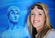 25 July 2009; Ireland's Melanie Nocher, from Hollywood, Co. Down, at the team hotel in advance of day one of competitions which start Sunday 26th. FINA World Swimming Championships Rome 2009, Holiday Inn, Rome West, Via Aurelia, Rome, Italy. Picture credit: Brian Lawless / SPORTSFILE