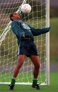 7 November 1996; Phil Babb during a Republic of Ireland training session at Oriel Park in Dundalk, Louth. Photo by David Maher/Sportsfile