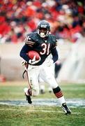 27 July 1997; Rashaan Salaam of Chicago Bears during the Amercian Bowl match between Pittsburgh Steelers and Chicago Bears at Croke Park in Dublin. Photo by Brendan Moran/Sportsfile