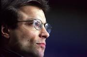 5 December 2000; Rob Andrew, Newcastle Falcons Director of Rugby, in attendance during the Zurich Premiership match between London Irish and Newcastle Falcons at the Madejski Stadium in Reading, England. Photo By Brendan Moran/Sportsfile