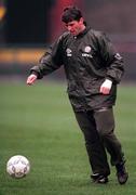 5 November 1996; Roy Keane during a Republic of Ireland training session at the AUL Sports Complex in Dublin. Photo by David Maher/Sportsfile