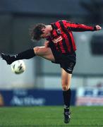 3 December 2000; Simon Webb of Bohemians during the Eircom League Premier Division match between Bohemians and Derry City at Dalymount Park in Dublin. Photo by Ray Lohan/Sportsfile