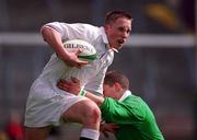 28 April 2000; Stephen Jones of England during the 4 Nations U18 Championship match between Ireland and England at Lansdown Road in Dublin. Photo by Matt Browne/Sportsfile