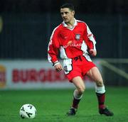 17 December 2000; Willie Burke of St Patrick's Athletic during the Eircom League Premier Division match between St Patrick's Athletic and Shamrock Rovers at Richmond Park in Dublin. Photo by Ray McManus/Sportsfile