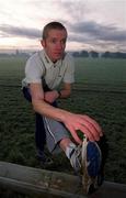 8 January 2001; 1500m Athlete Andrew Walker in attendance during a feature photoshoot in Phoenix Park in Dublin. Photo by Brendan Moran/Sportsfile