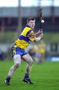 19 November 2000; Niall Gilligan of Sixmilebridge during the AIB Munster Senior Hurling Club Championship Semi-Final match between Patrickswell and Sixmilebridge at the Gaelic Grounds in Limerick. Photo by Damien Eagers/Sportsfile