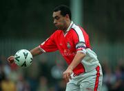 17 March 2000; Paul Osam of St Patricks Athletic during the Eircom League Premier Division match between St Patrick's Athletic and Shelbourne at Richmond Park in Dublin. Photo by David Maher/Sportsfile