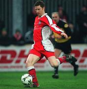 17 December 2000; Robert Griffin of St Patrick's Athletic during the Eircom League Premier Division match between St Patrick's Athletic and Shamrock Rovers at Richmond Park in Dublin. Photo by Ray McManus/Sportsfile
