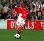 13 March 2000; Martin Russell of St. Patrick's Athletic during the Eircom League Premier Division match between St Patrick's Athletic and Shelbourne at Richmond Park in Dublin. Photo by David Maher/Sportsfile