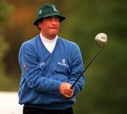 28 September 1996; Costantino Rocca of Italy watches his drive from the 2nd tee during day three of the Smurfit European Open at The K Club in Straffan, Kildare. Photo by Matt Browne/Sportsfile