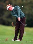 28 September 1996; Paul Broadhurst of England plays his 3rd shot to the 1st green during day three of the Smurfit European Open at The K Club in Straffan, Kildare. Photo by Matt Browne/Sportsfile