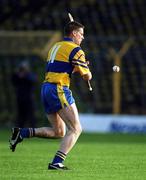 26 November 2000; John Reddan of Sixmilebridge during the AIB Munster Senior Hurling Club Championship Final match between Sixmilebridge and Mount Sion at Semple Stadium in Thurles, Tipperary. Photo by Ray Lohan/Sportsfile