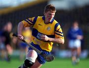 26 November 2000; Niall Gilligan of Sixmilebridge during the AIB Munster Senior Hurling Club Championship Final match between Sixmilebridge and Mount Sion at Semple Stadium in Thurles, Tipperary. Photo by Ray Lohan/Sportsfile