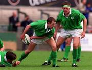 28 April 2000; Conor O'Loughlin of Ireland during the 4 Nations U18 Championship match between Ireland and England at Lansdown Road in Dublin. Photo by Matt Browne/Sportsfile