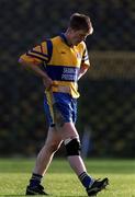 26 November 2000; Niall Gilligan of Sixmilebridge during the AIB Munster Senior Hurling Club Championship Final match between Sixmilebridge and Mount Sion at Semple Stadium in Thurles, Tipperary. Photo by Ray Lohan/Sportsfile
