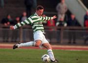 26 March 2000; Billy Woods of Shamrock Rovers during the Eircom League Premier Division match between Shamrock Rovers and Galway United at Morton Stadium in Dublin. Photo by David Maher/Sportsfile