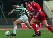 26 March 2000; Graham Lawlor of Shamrock Rovers during the Eircom League Premier Division match between Shamrock Rovers and Galway United at Morton Stadium in Dublin. Photo by David Maher/Sportsfile