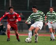 26 March 2000; Jason Colwell of Shamrock Rovers during the Eircom League Premier Division match between Shamrock Rovers and Galway United at Morton Stadium in Dublin. Photo by David Maher/Sportsfile
