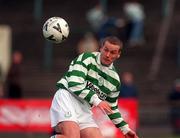 26 March 2000; Tommy Dunne of Shamrock Rovers during the Eircom League Premier Division match between Shamrock Rovers and Galway United at Morton Stadium in Dublin. Photo by David Maher/Sportsfile