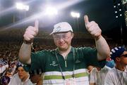 26 June 1999; Sean O'Meara, from Waterford City, a member of the Bowling team, pictured during the Opening Ceremony of the 1999 Special Olympics World Summer Games in Raleigh, North Carolina, USA. Photo by Ray McManus/Sportsfile