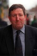 10 January 2001; Ollie Byrne, Shelbourne Soccer Club Secretary, in attendance during a Shelbourne Soccer Club Board Meeting in Dublin. Photo by David Maher/Sportsfile