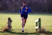 10 January 2000; Athlete Peter Matthews at the launch of the IAAF World Cross Country Championships which will be held at Leopardstown Racecourse in Dublin. Photo By Brendan Moran/Sportsfile