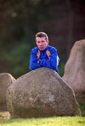 10 January 2000; Athlete Seamus Power poses for a portrait at the launch of the IAAF World Cross Country Championships which will be held at Leopardstown Racecourse in Dublin. Photo By Brendan Moran/Sportsfile