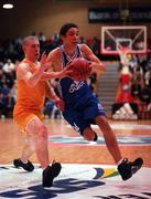 30 January 2000; Michael Westbrooks, (14), of Killester during the Sprite Junior Men's Cup Final match between Killester and Delta Notre Dame at the National Basketball Arena in Tallaght, Dublin. Photo by Brendan Moran/Sportsfile