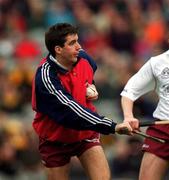 17 March 2000; Micheal Cummins of St Mary's Athenry during the AIB All-Ireland Senior Club Hurling Championship Final match between Athenry and St Joseph's Doorabarefield at Croke Park in Dublin. Photo by Ray McManus/Sportsfile
