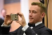 6 November 2015; Kilkenny hurler Richie Hogan takes a photograph at the GAA GPA All-Star Awards 2015 Sponsored by Opel. Convention Centre, Dublin. Picture credit: Brendan Moran / SPORTSFILE
