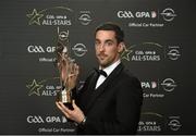 6 November 2015; Anthony Maher, Kerry, with his GAA GPA All-Star Award at the GAA GPA All-Star Awards 2015 Sponsored by Opel. Convention Centre, Dublin. Photo by Sportsfile