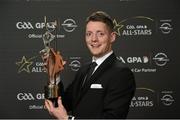 6 November 2015; Conor McManus, Monaghan, with his GAA GPA All-Star Award at the GAA GPA All-Star Awards 2015 Sponsored by Opel. Convention Centre, Dublin. Photo by Sportsfile