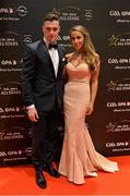 6 November 2015; Dublin footballer Paddy Andrews with Doireann Gately in attendance at the GAA GPA All-Star Awards 2015 Sponsored by Opel. Convention Centre, Dublin. Picture credit: Brendan Moran / SPORTSFILE