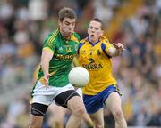 25 July 2009; Brian Farrell, Meath, in action against Sean McDermott, Roscommon. GAA All-Ireland Senior Football Championship Qualifier, Round 3, Meath v Roscommon, Pa´irc Tailteann, Navan, Co. Meath. Picture credit: Pat Murphy / SPORTSFILE